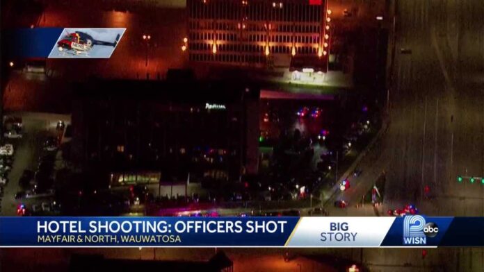 police:-3-officers-shot,-suspect-arrested