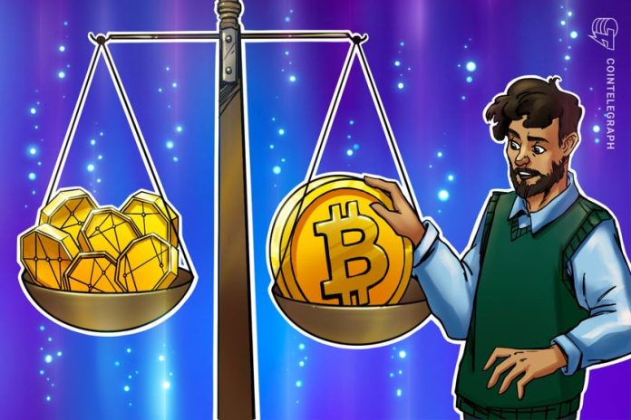 bitcoin-dominance-back-above-60%-as-altcoins-slow-bleed